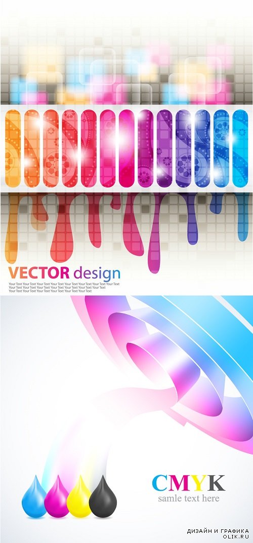 Vector - Color drops
