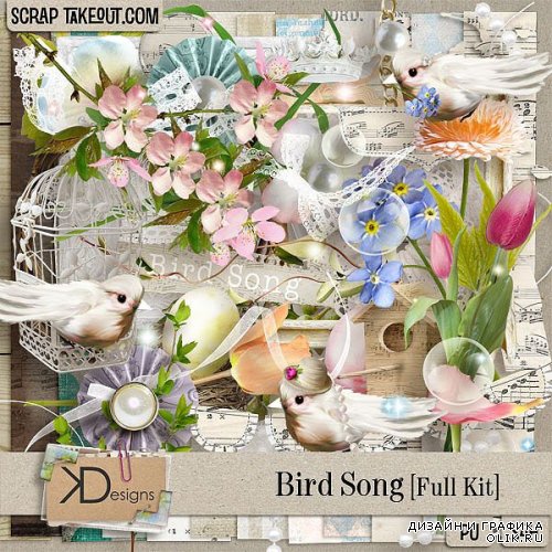 Scrap-kit Bird Song