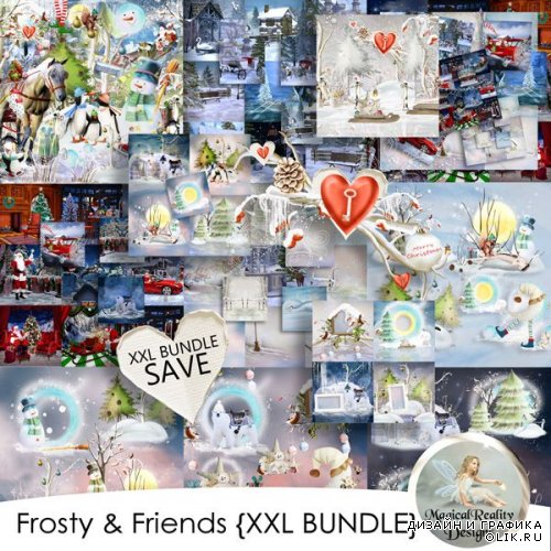 Scrap-kit Frosty And Friends