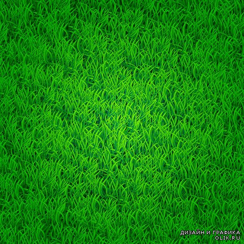 Векторный клипарт - Зелёная трава
