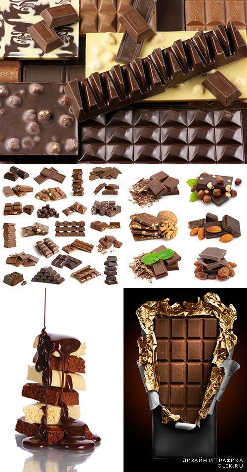 Растровый клипарт - Шоколад