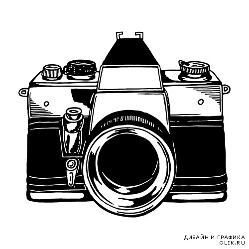 Векторный клипарт - Фото и киноаппараты