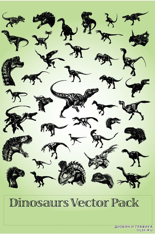 Vector - Dinosaurus pack