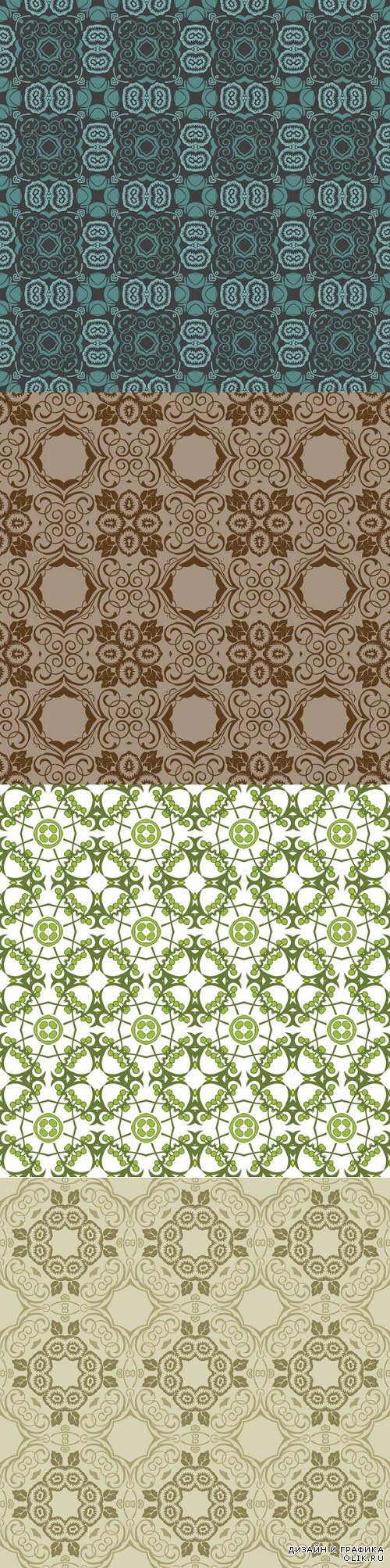 Vector - Abstract vintage design sweet wallpapers
