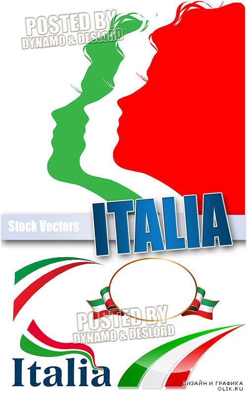 Италия - Векторный клипарт