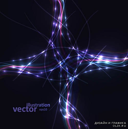 Коллекция векторных абстрактных фонов 71