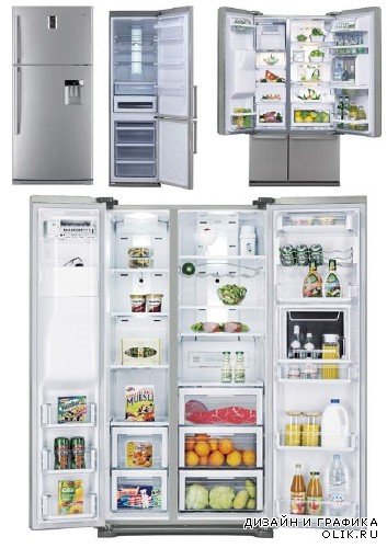 Бытовая техника: Холодильник (подборка изображений)
