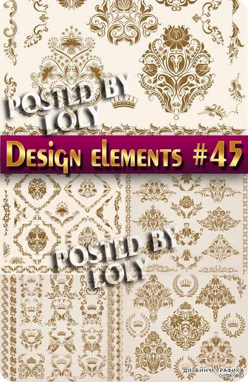Элементы Дизайна #45 - Векторный клипарт