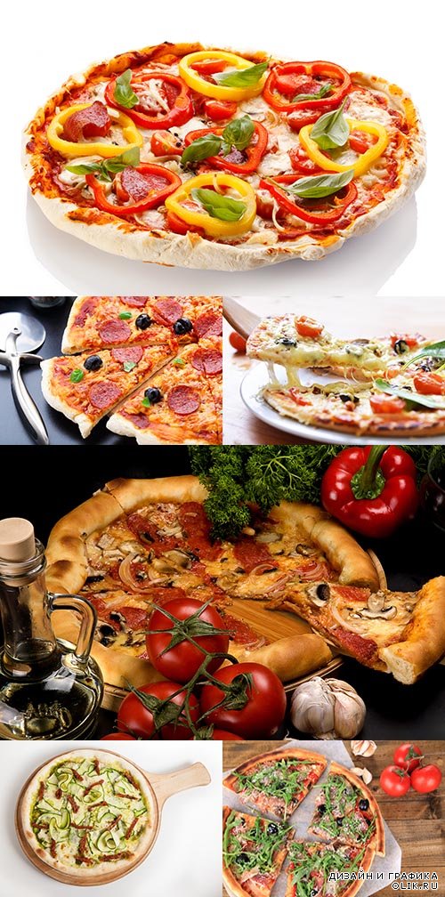 Растровый клипарт - Пицца 4