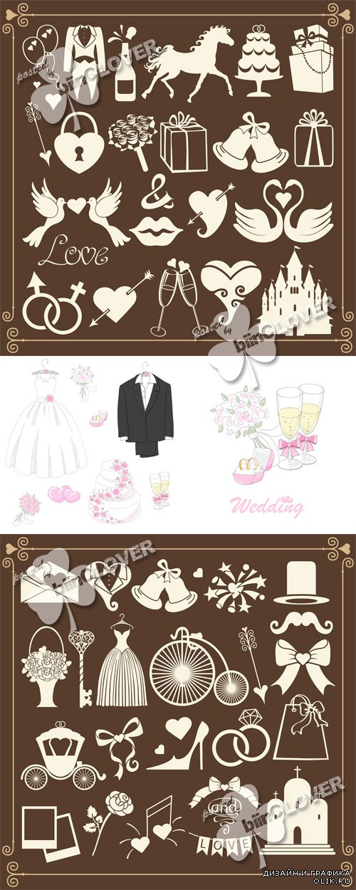 Wedding design elements 0592