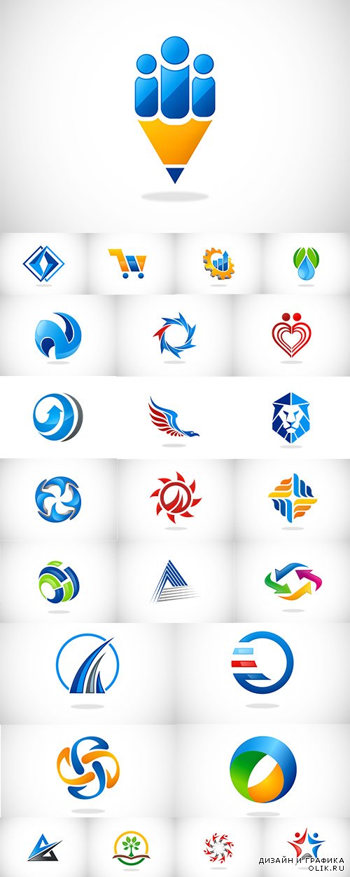 Vector logos for Business - Векторные логотипы
