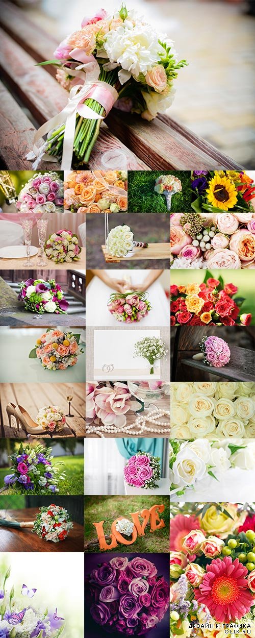 Wedding bouquets - Свадебные букеты