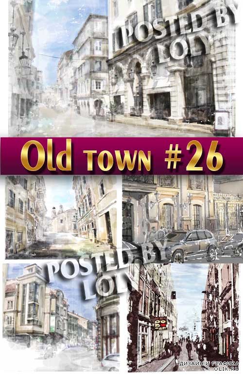 Старый Город #26 - Векторный клипарт