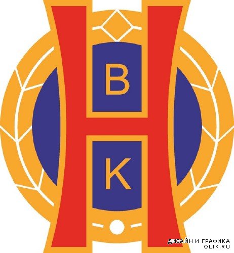 Логотипы футбольных команд: Финляндия, Норвегия, Швеция (вектор)