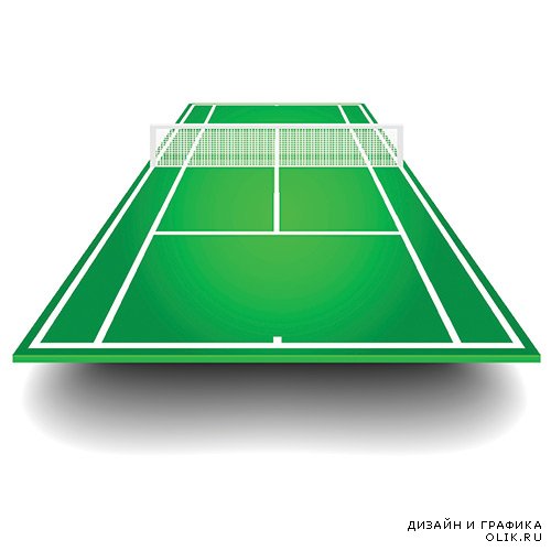 Векторный клипарт - Теннис