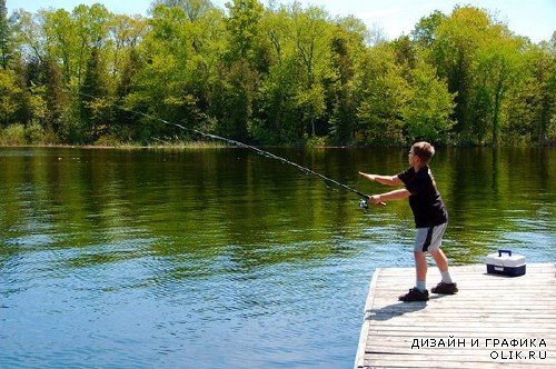 Активный отдых: Рыбалка (подборка изображений)