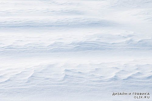 Растровый клипарт - Текстуры снега