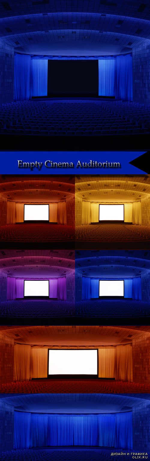 Empty Cinema Auditorium