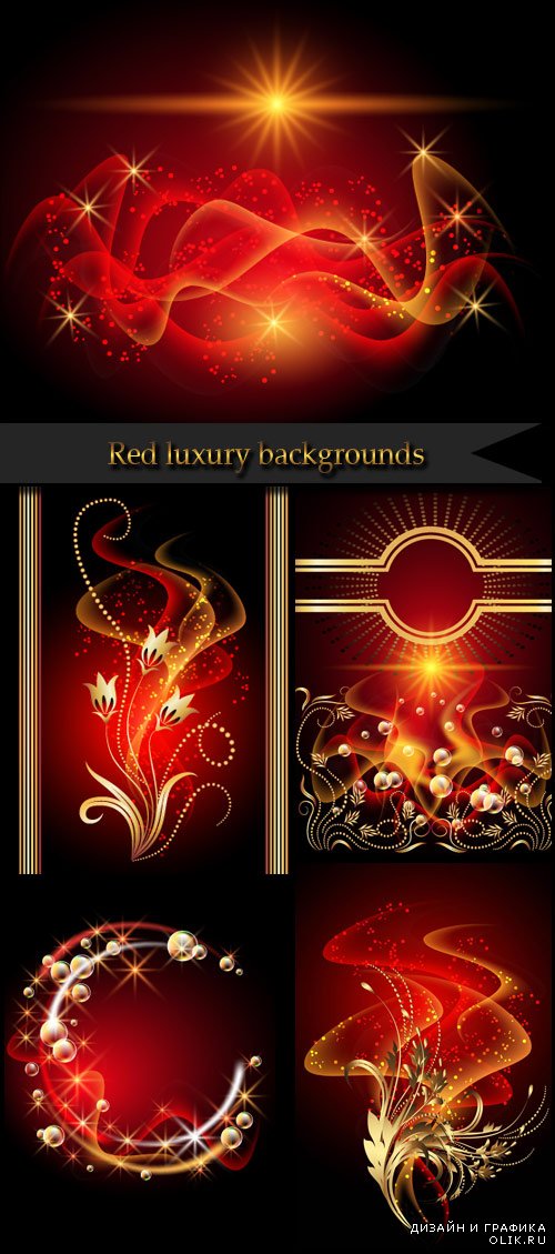Red luxury backgrounds