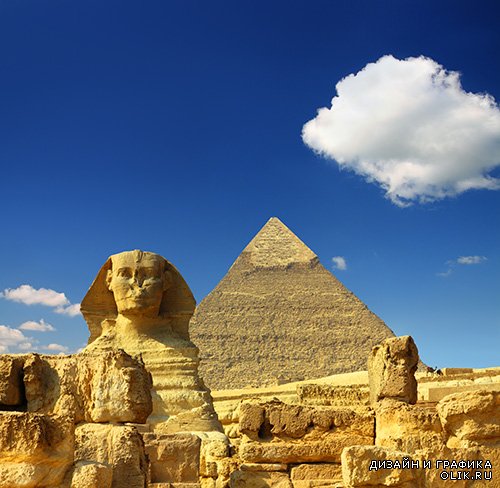 Растровый клипарт - Пирамиды Египта