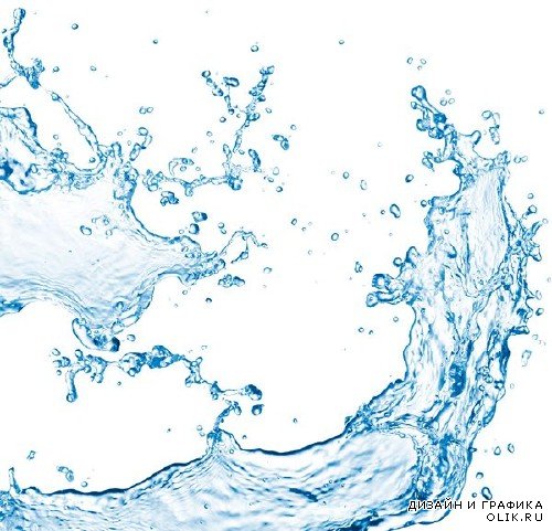 Вода, жидкость, всплеск воды (изображения)