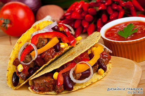 Растровый клипарт - Мексиканская еда 2