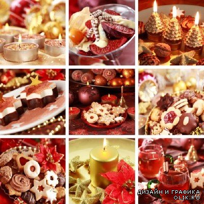 Рождественские сладости | Cristmas Sweets HQ JPG