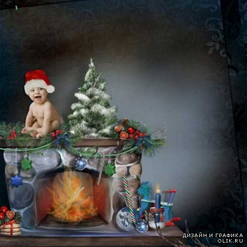 Рождественский скрап-комплект - Семейное Рождество