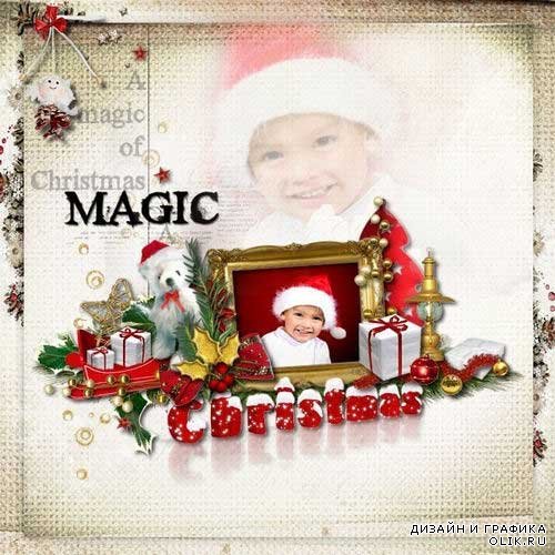 Рождественский скрап-комплект - Магическое Рождество