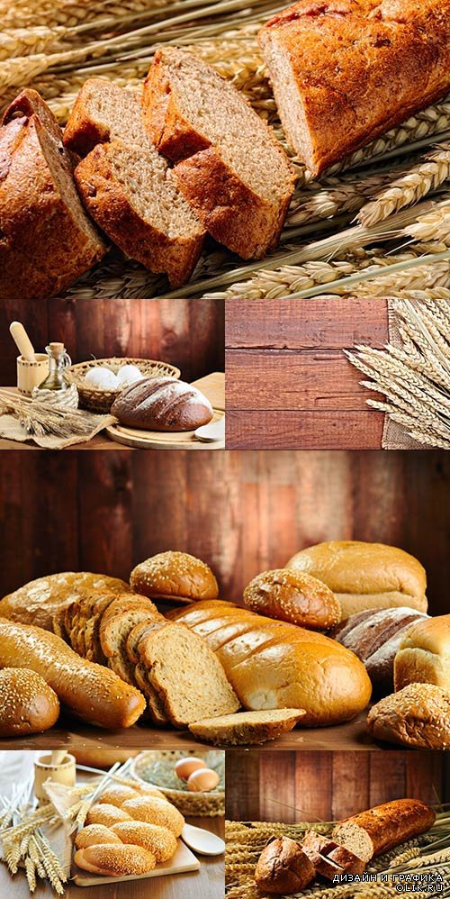 Растровый клипарт - Свежий хлеб 6