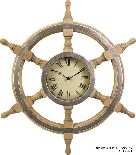 Часы (морская тематика) подборка клипарта