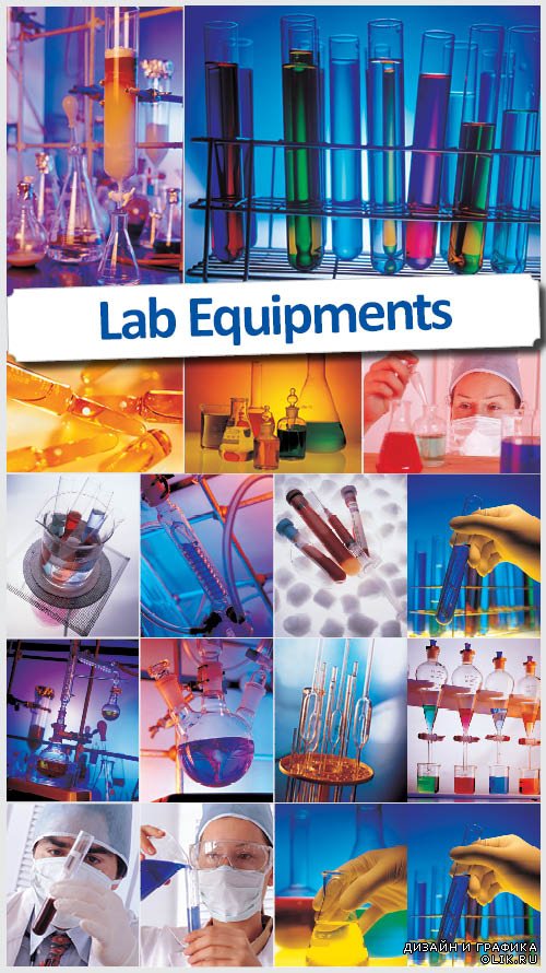 Lab Equipments - Высококачественный растровый клипарт