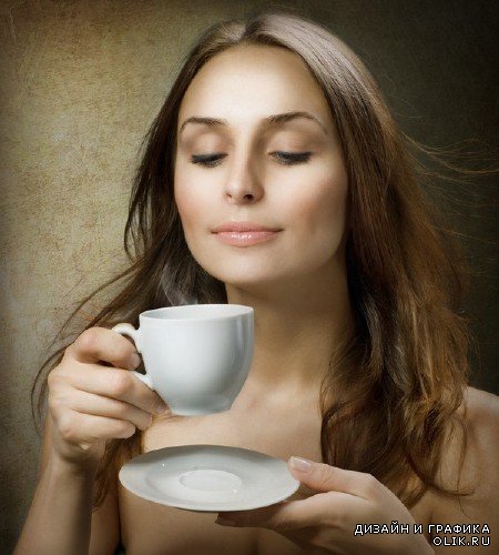 Девушка и чашка чая (подборка изображений)