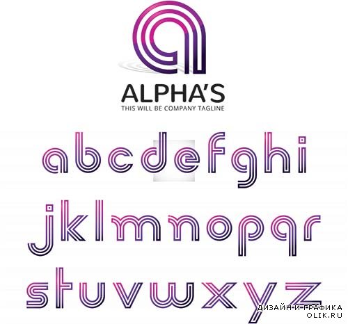 Коллекция алфавитов в векторе 13