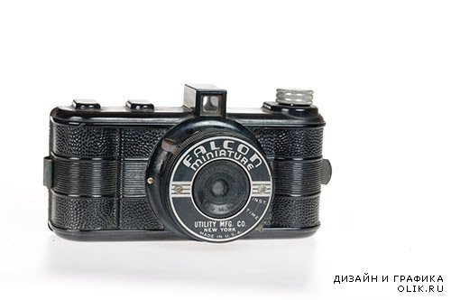 Растровый клипарт - Ретро фотоаппараты 2