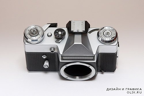Растровый клипарт - Фотокамеры
