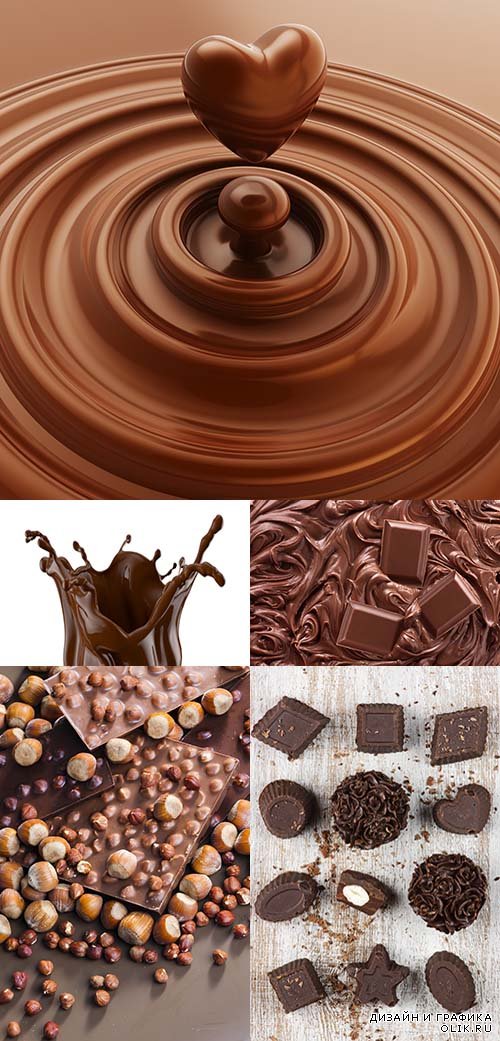 Растровый клипарт - Шоколад 4