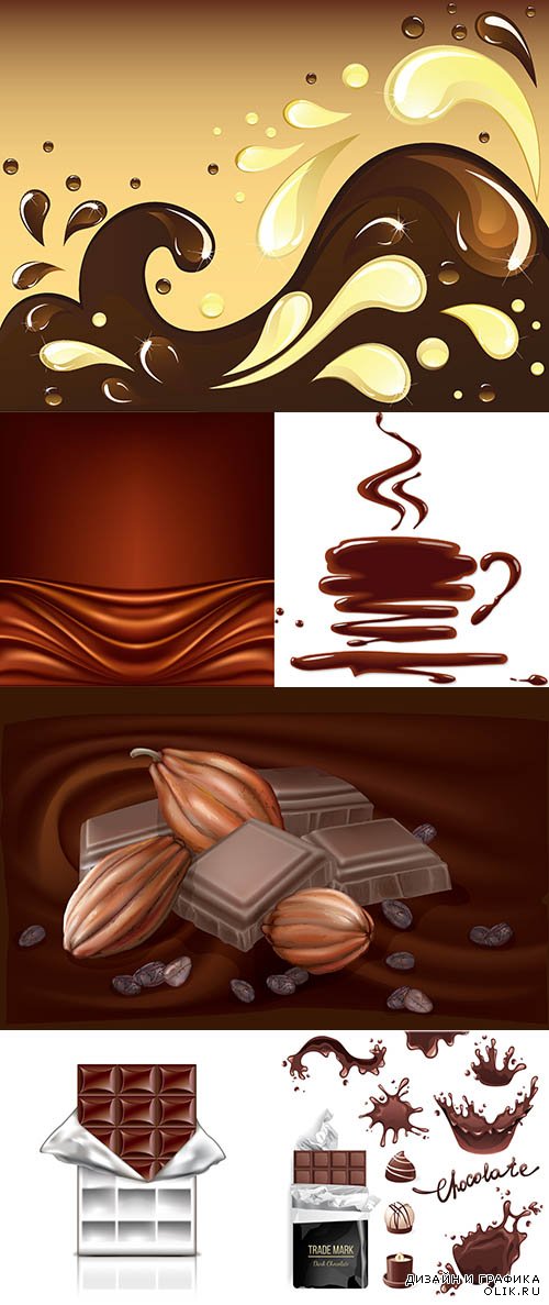 Векторный клипарт - Шоколад 2