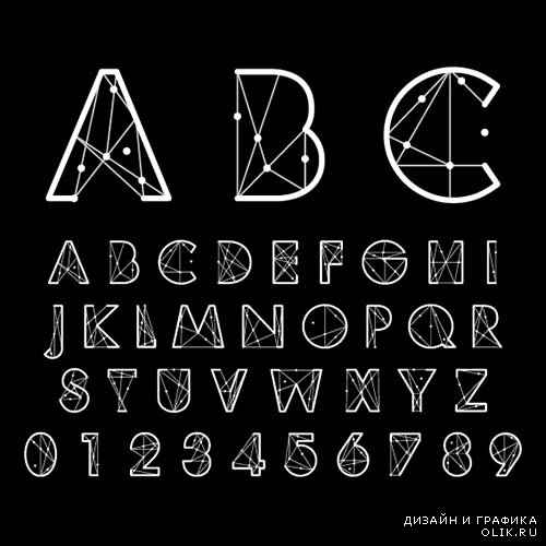 Коллекция алфавитов в векторе 16