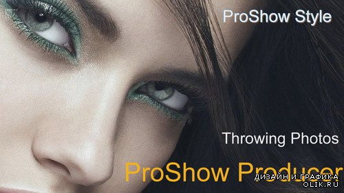Throwing Photos - Project for Proshow Producer