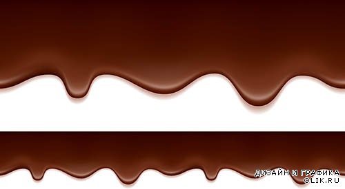 Векторные плитки шоколада в формате EPS