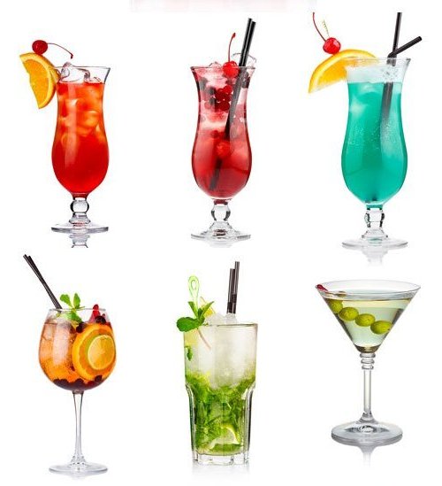 Картинки - коктейль алкогольный разных цветов