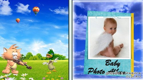 Baby photo album - Project for Proshow Producer
