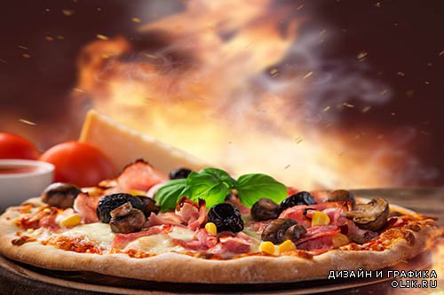 Растровый клипарт - Пицца 7