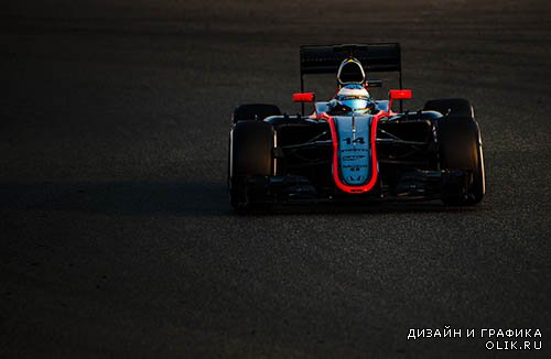 Растровый клипарт - Формула 1