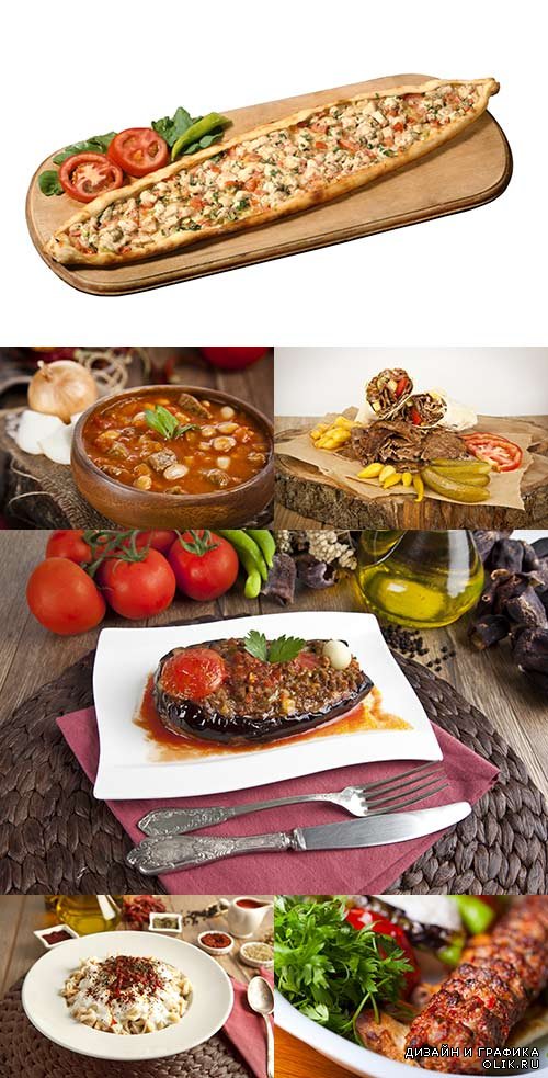 Растровый клипарт - Турецкая кухня 5