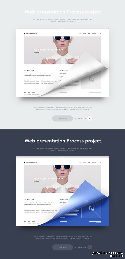 Web Project Presentation PSD