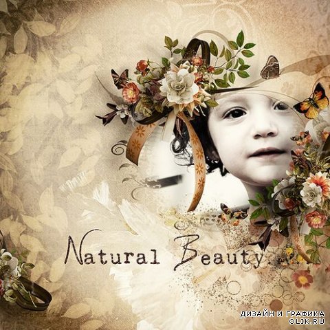 Скрап-набор - Natural beauty