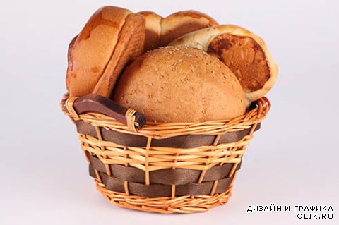 Растровый клипарт - Свежий хлеб 11