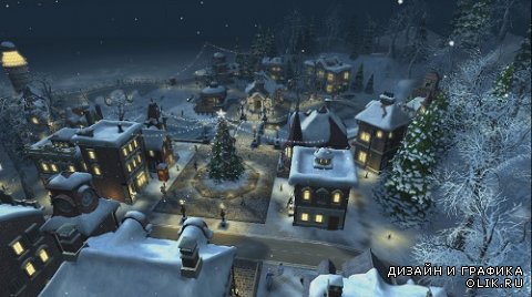 Snow Village 2 Video Footage 2016